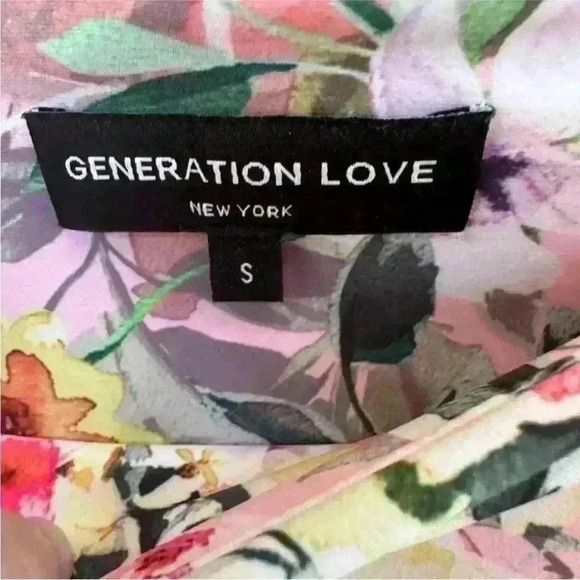 Generation Love "Pink Floral Bloom Brittany
Leggings"' Small New Without Tags! - Picture 7 of 7